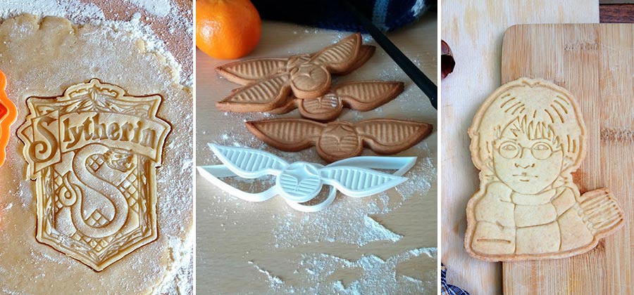 Cortadores de galletas que todo fan de Harry Potter querrá en su cocina