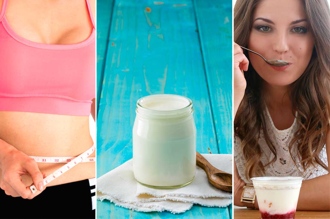 Cómo bajar de peso comiendo yogurt natural | Dieta del yogurt