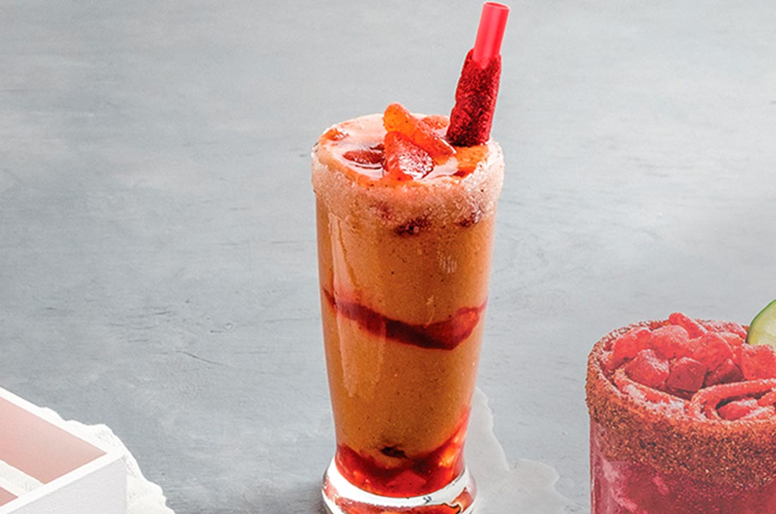 Chamoyada de tamarindo y piña