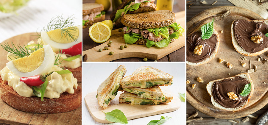 5 Untables alternativos para tus sándwiches