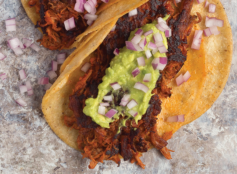 Tacos de birria tatemada