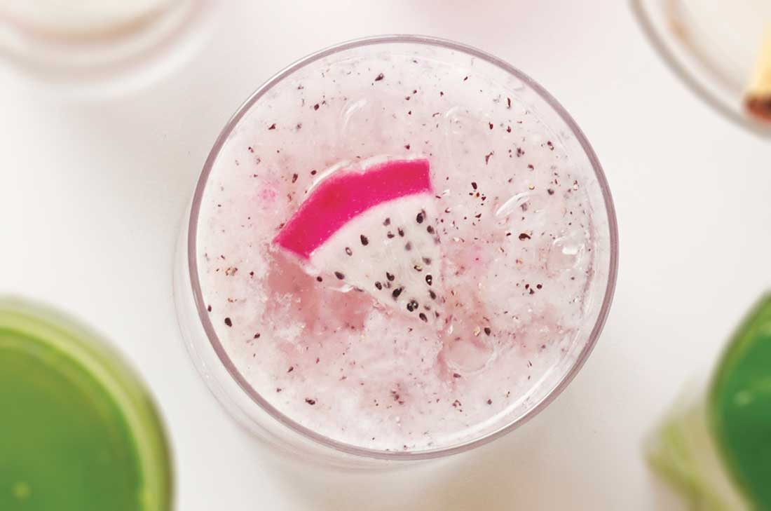 Agua de pitahaya