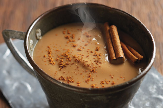 Atole de café con canela