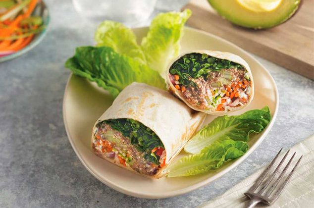 Receta de burritos de amaranto - Recetas vegetarianas