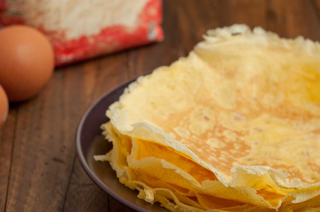 receta de crepas