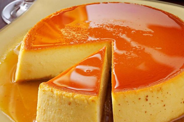 Receta original de Flan napolitano en baño María