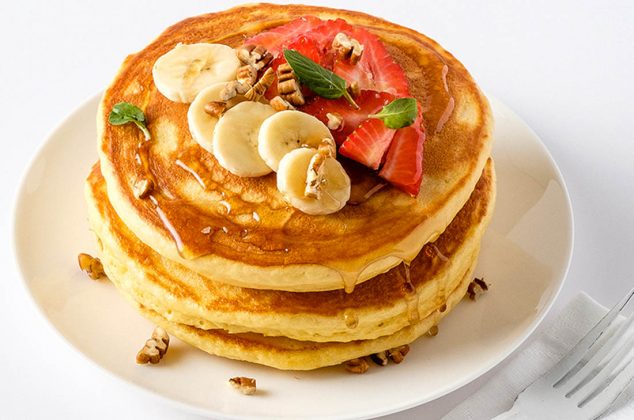 Receta de Hot cakes de avena y amaranto