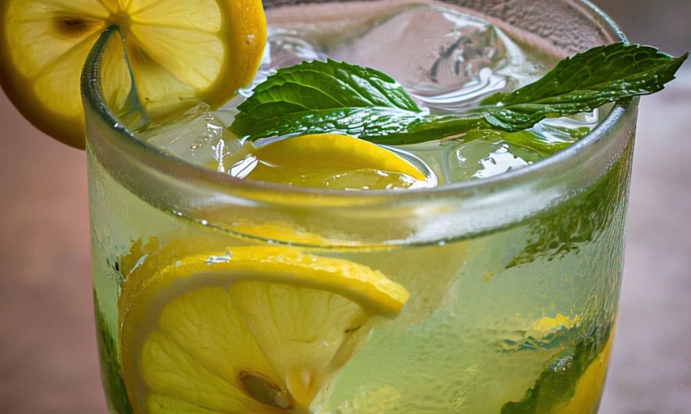 Receta de agua de chaya con limón