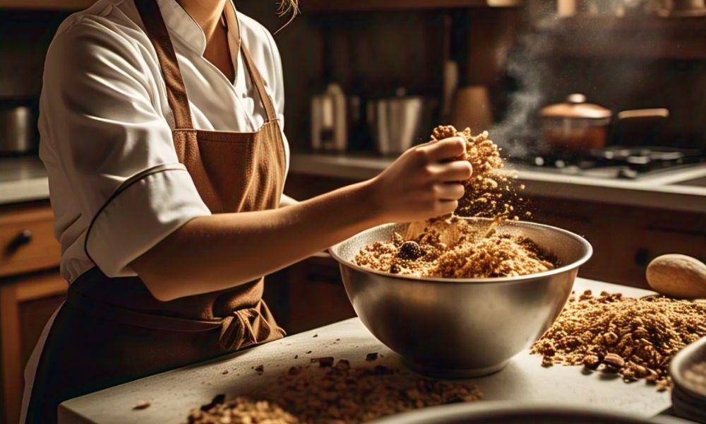 Receta de granola crocante