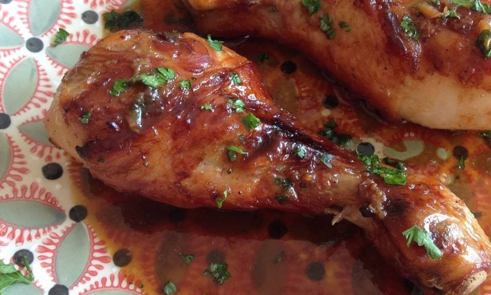 Receta de pollo marinado con mostaza