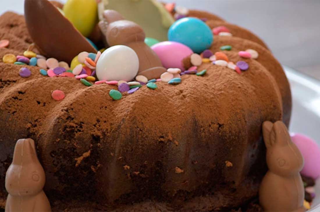 Receta de Rosca de Pascua de chocolate casera
