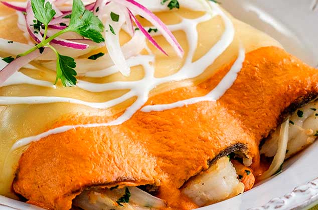 14 recetas de enchiladas mexicanas ideales para la comida 1