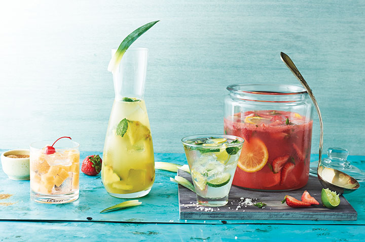 Cómo hacer Aguas locas con fruta - Recetas bebidas alcohólicas