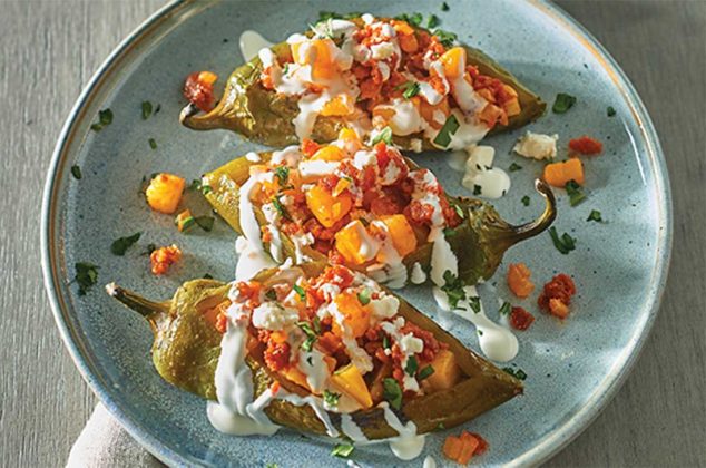 Receta de chiles rellenos