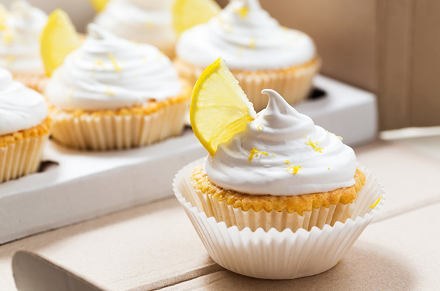 Cupcakes con crema de limón