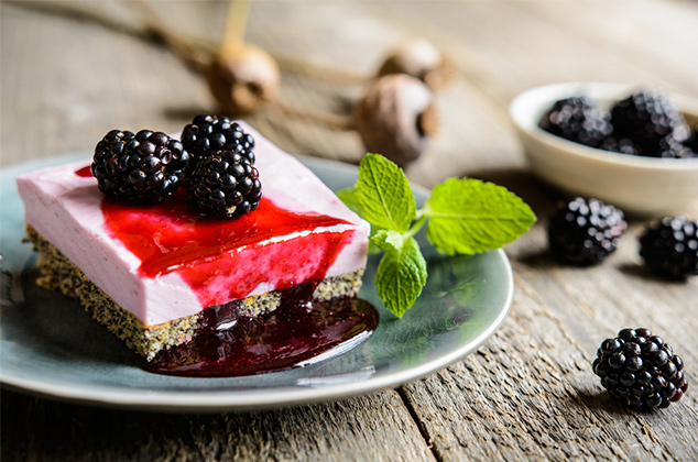 Cómo hacer mousse de zarzamora con queso crema y grenetina sin horno