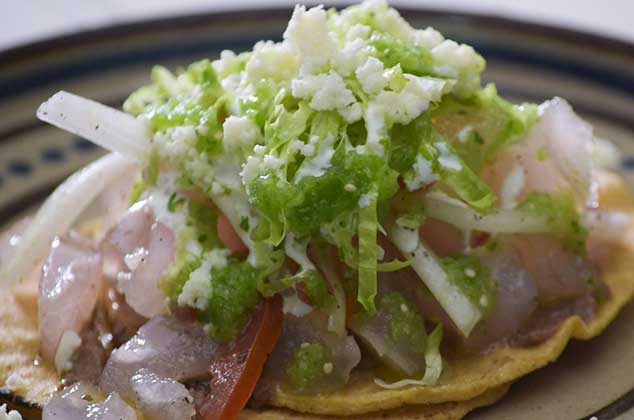 tostadas de pata 