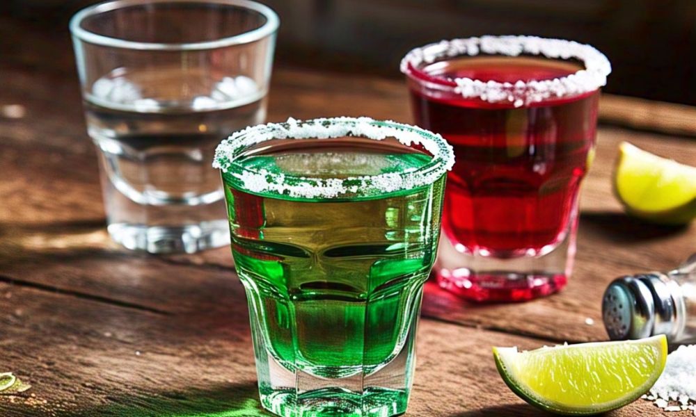 Receta de tequila bandera