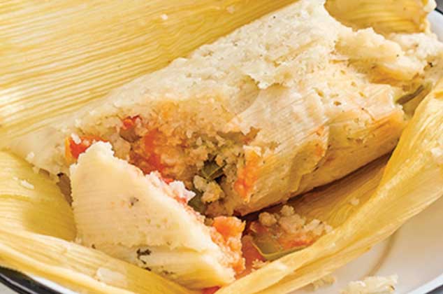 Tamal de rajas