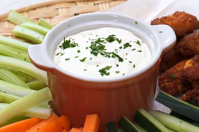 dips para botanas ajo y queso