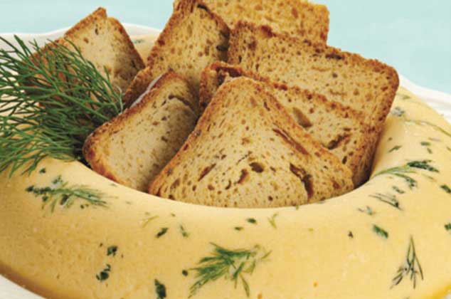 Receta de Flan de queso manchego con chipotle