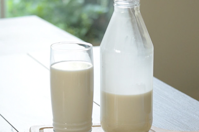 Leche de avena casera