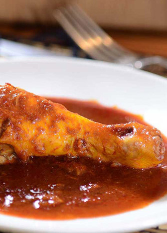 pollo en adobo