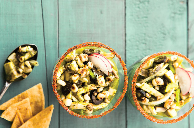 aguachile vegetariano - platillos mexicanos para vegetarianos