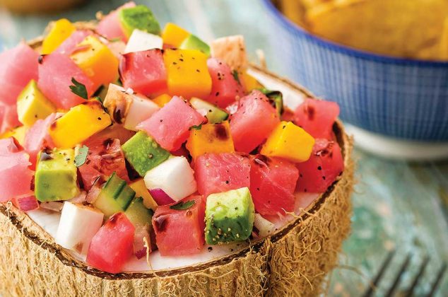 Este ceviche de atún fresco te va a encantar y es ideal para cualquier época del año. Es delicioso y muy fresco para esta temporada de calor.