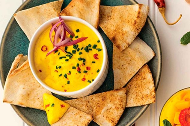 Dip de mango con chile de árbol