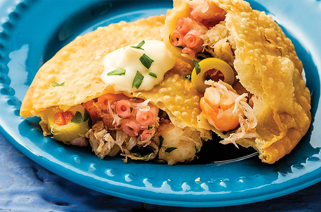 Empanadas de mariscos