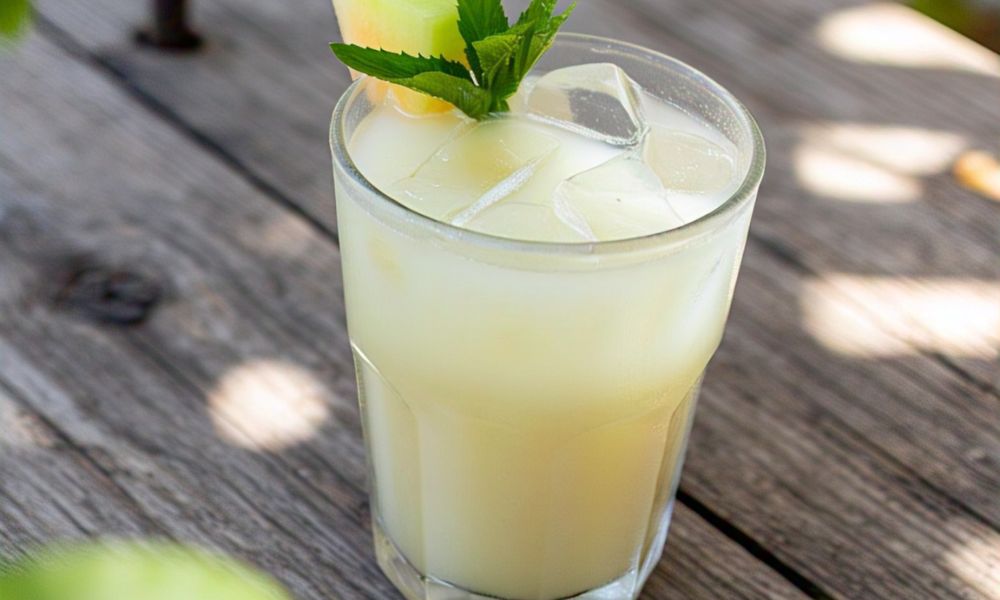 Receta de agua de horchata de melón