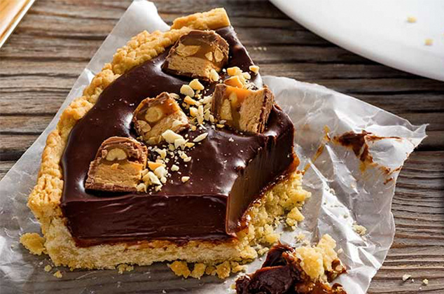 Cómo se hace la Tarta de chocolate y caramelo receta fácil