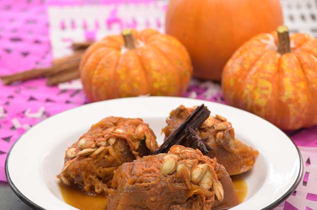 Receta de Calabaza en tacha o Dulce de calabaza