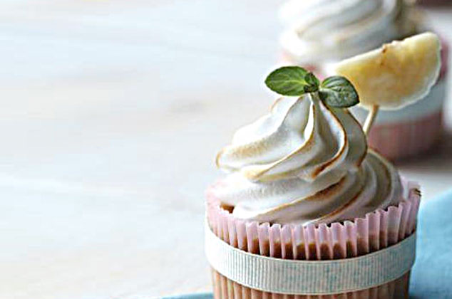 Cupcakes de plátano