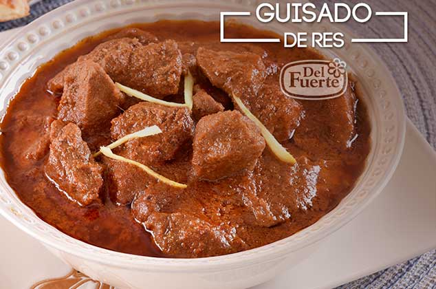 guisado de res mexicano