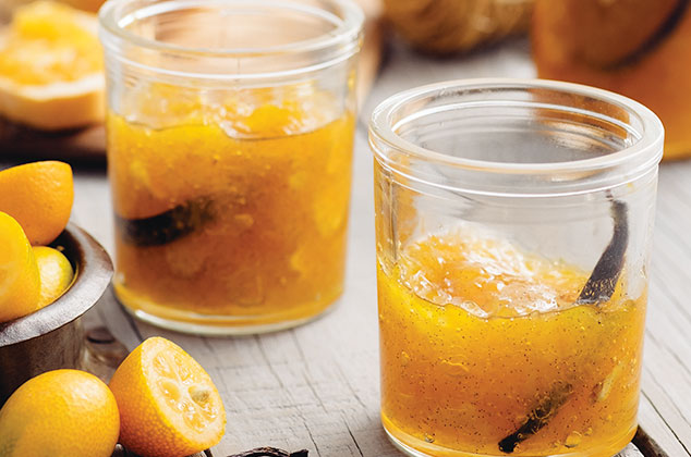 Cómo hacer mermelada de naranja y vainilla