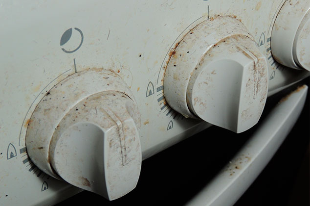 cómo quitar cochambre de la estufa
