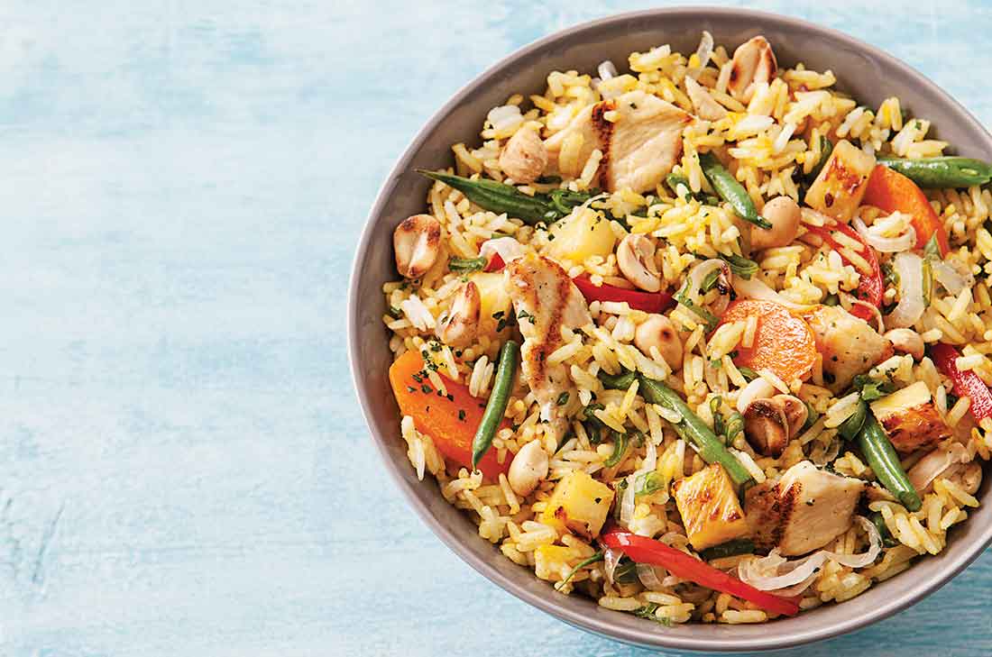 Arroz thai. Disfruta de una receta internacional y deliciosa. Prepara un rico arroz tailandés, es muy fácil ¡Tienes que probarlo!