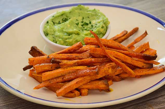 Receta de camote frito para botanear