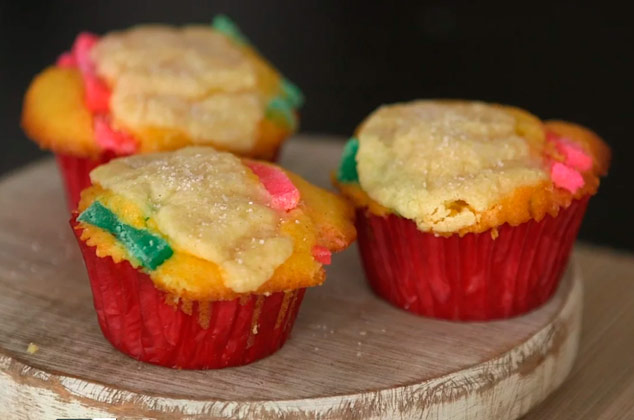 Receta de Cupcakes de Rosca de Reyes | Receta tradicional mexicana