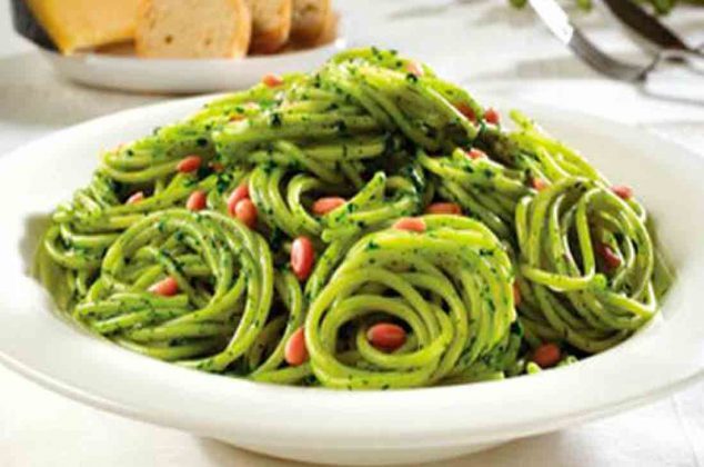 Espagueti con pesto de romeritos | Cocina Vital