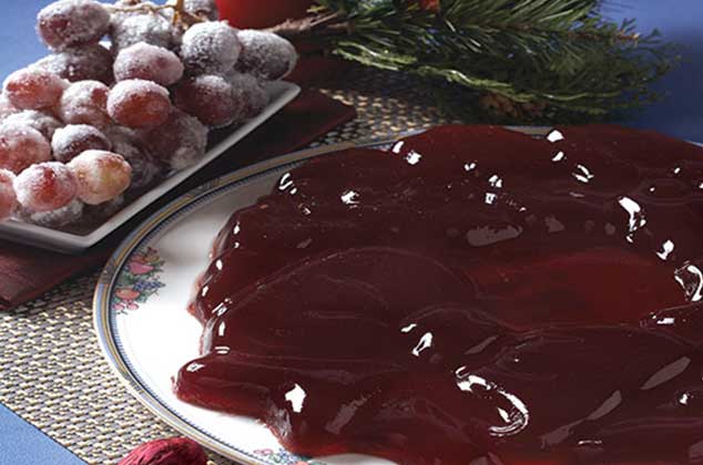 receta para preparar gelatina de vino tinto y uvas