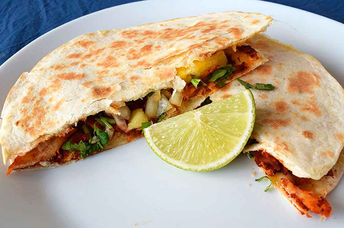 Receta de Gringa de arrachera