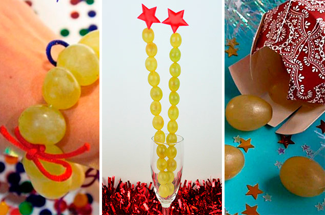 Ideas para la presentación de las 12 uvas de Año Nuevo / Nochevieja