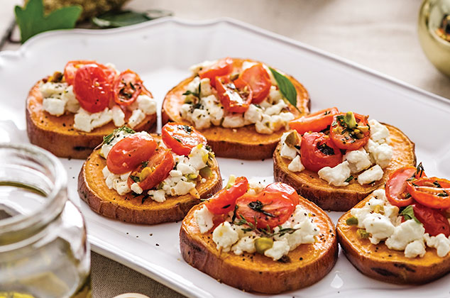 Tapitas de camote al horno