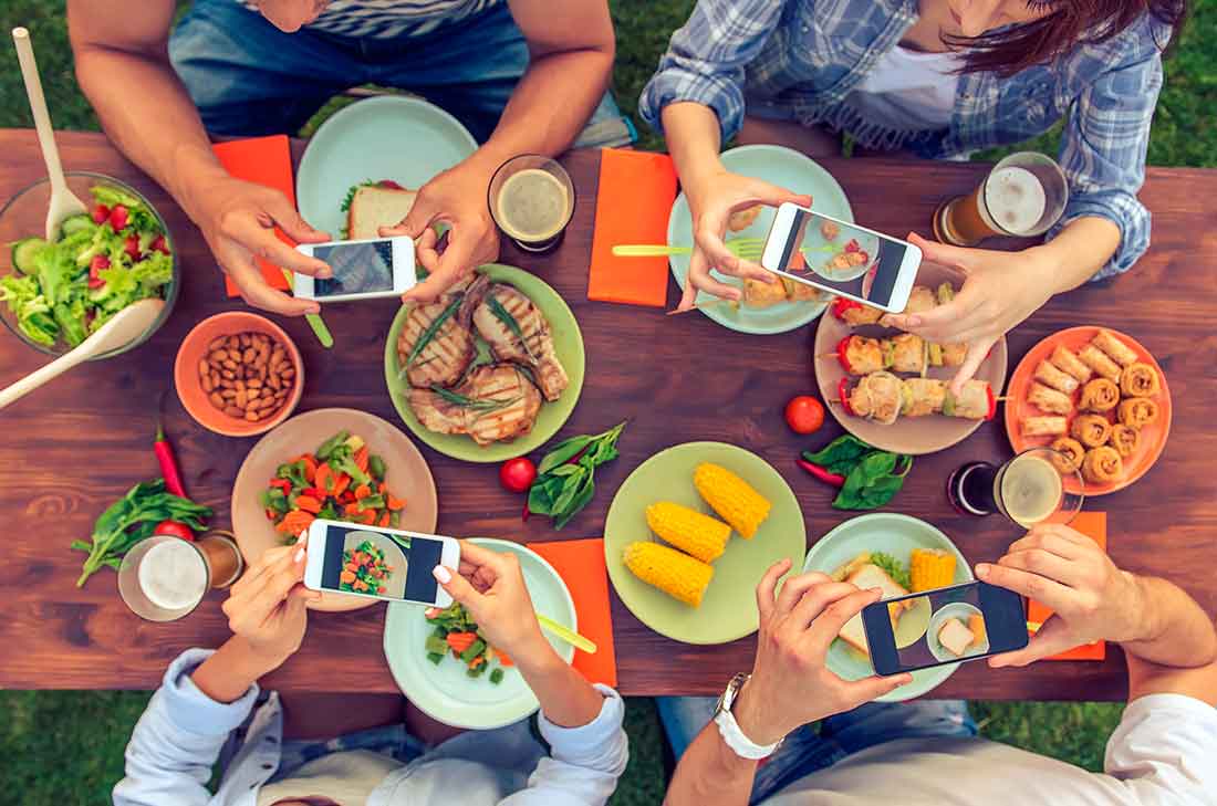 Tips para tener las mejores fotografías de comida en Instagram