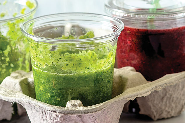 Receta Jugo verde natural para limpiar el hígado