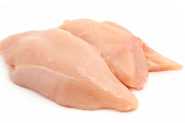 pollo con raya blanca no comerlo
