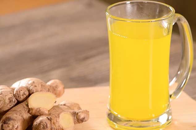 té de jengibre y curcuma